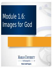 THL105_Module 1.6_Images for God_2016.pptx