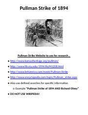 Arianna Markley - [Template] [Template] [Template] Pullman Strike Website to use for research.doc