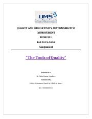 Quality & productivity sustainability & improvement.docx
