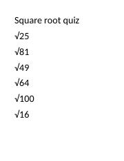 Square root qui-WPS Office.docx