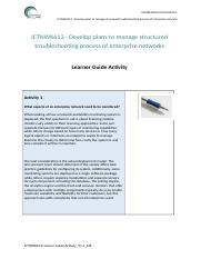 ICTNWK613 Learner Guide Activity_V1.1_MS Chandra Bajgain.docx