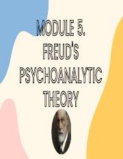 MODULE 5_FREUD'S PSYCHOANALYTIC THEORY.pdf
