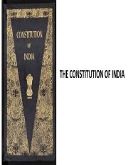 Grade 7 Civic - The Constitution of India PPT.pdf