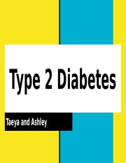 Type 2 Diabetes Project