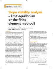 Technical Paper - Slope Stability Analysis (2)