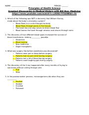 Medical Discoveries Worksheet Assignment for Video.docx
