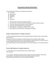 Copy of Ecosystems Review Worksheet (7th Grade) .docx