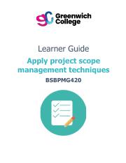 BSBPMG420 - Learner Guide (Student) V1.pdf