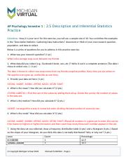 2.5 Descriptive and Inferential Statistics Practice.docx