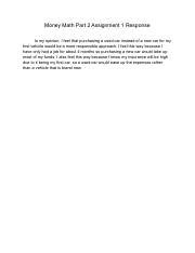 Money Math Part 2 Assignment 1 Response.pdf
