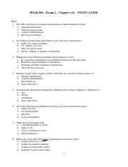 HSAD 004 Exam 2 Study Guide Student Version Chapters 4-6.pdf