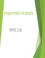 FAR560 Impairment of assets.pptx