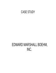 edward marshall boehm case analysis