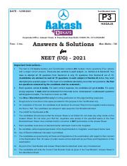 Que&Ans_NEET-2021 (Code-P3) - Aakash Institute.pdf