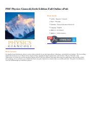 giancoli physics 7th edition pdf free download