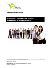 BSBPMG538 Project Portfolio.docx