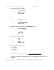 Quiz 2-Anatomy and Physiology.doc