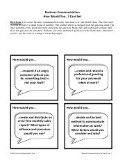 5 - Business Communication Group Activity or Writing Prompts.pdf