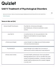 Unit 9. Treatment of Psychological Disorders Flashcards | Quizlet.pdf