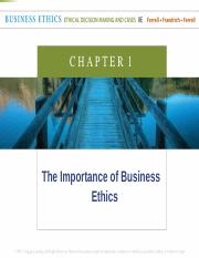 1. The Importance of Business Ethics.ppt
