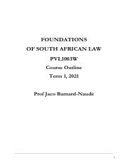 2. Foundations of South African Law Course Outline 2021.pdf