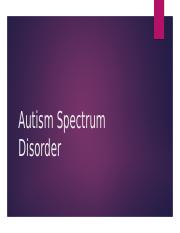 Autism Spectrum Disorder.pptx