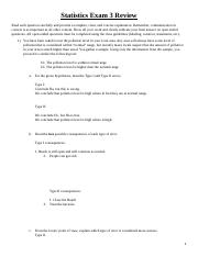Statistics Exam 3 Review.docx