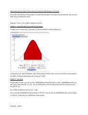 Alternate ways to find critical values for Normal Distribution.docx