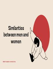Similarities between men and women.pdf