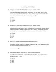 Intake and Output_PRACTICE Q&A_2.docx