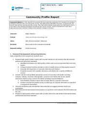 MKT 3213 -  Community Report - Part 34 - Instructions - 3213_1 _.docx