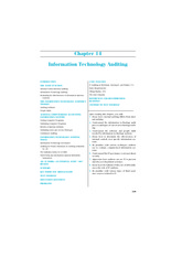 CHAPTER 14 Information Technology Auditing