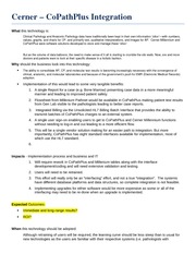 WORKINGDOC Cerner-Copath Integration White Paper