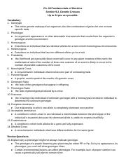 Ch. 09, Fundamentals of Genetics, Section 2, Genetic Crosses - Google Docs.pdf