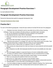 Paragraph Exercises.pdf