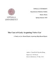 The Case of Geely Acquiring Volvo Car A Study on Low Brand Equity Acquiring High Brand Equity.pdf