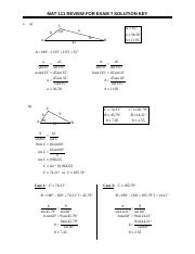 MAT 111 Exam 7 Review Solution Key (Jeter).pdf