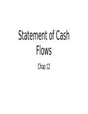 Chap 12 Statement of Cash Flows(1).pptx
