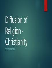 3.07 Diffusion of Religion - Zoya Rattani.pptx