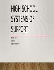 661- High School Systems of Support.pptx