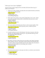 Topic 4 Fallacies study guide with answers