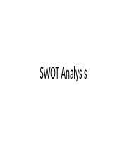 U1 Exploring Business SWOT Analysis.pptx