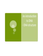 Yr 9 Bio DNA structure.pptx