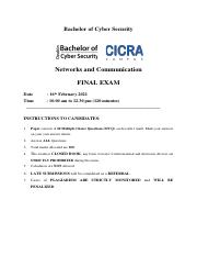 SIT202 Networks and Communication Exam Paper_Amended(V2) (1).pdf