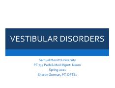 Vestibular Disorders.pdf