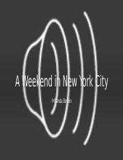 A_Weekend_in_New_York_City.pptx