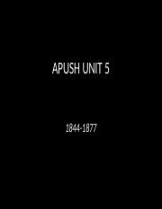APUSH Unit 5 updated