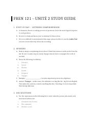 Unité 2 Study Guide.docx