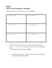 U4A2 Quadratics Assignment.pdf