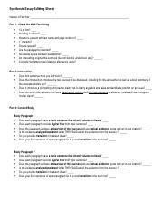 Synthesis Essay Self Assessment Checklist.docx